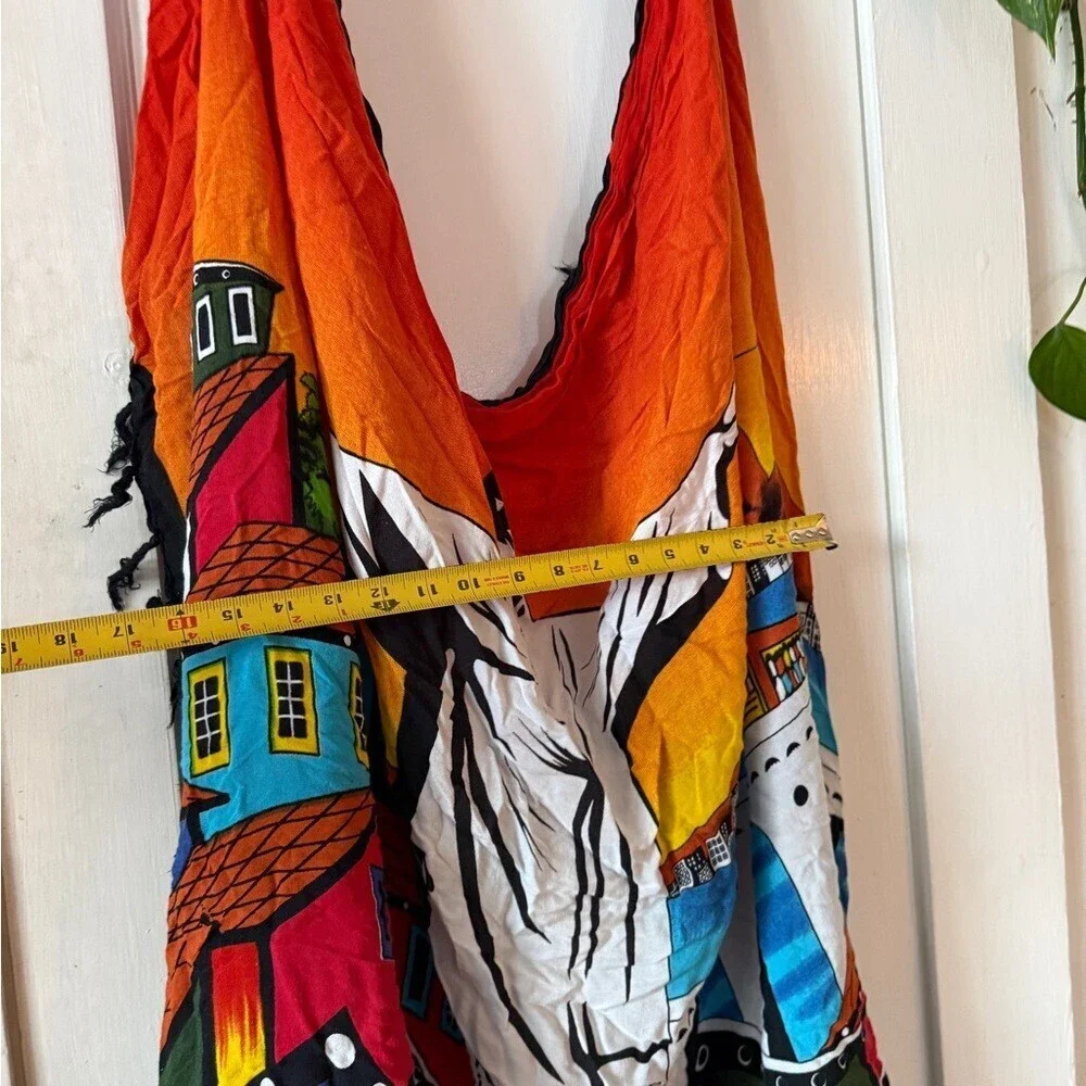 Colorful Cityscape Scarf